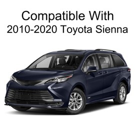 Driver Side Mirror for Toyota Sienna (US Version) 2010-2020 with BSD Left Side Mirror Glass Replacement