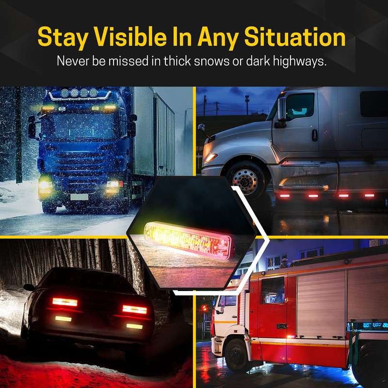Unicorn Lighting Emergency Lights for Vehicles - WA01 (Blue/Red) 6