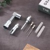 lasuroa 5pcs Grease Needle Accessory Set, Including 2 Grease Coupler