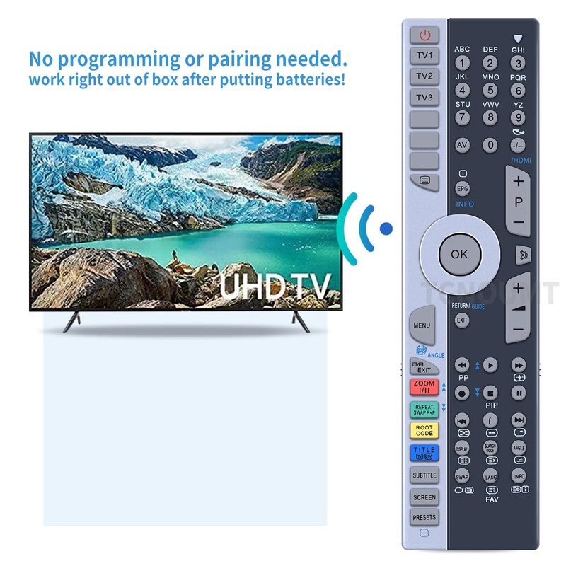 TCNOUMT Replacement Remote Control for Medion LCD TV RC1230 MSN40033377