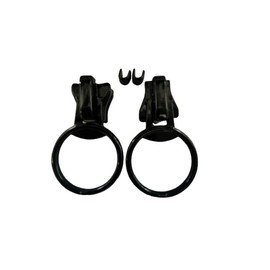 Wellensteyn Zipper 8 mm Replacement Slider for Jackets 8V 8VS (Black - Glossy, WZ - Zip Set (Top and Bottom))