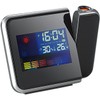 infactory Elegant Projection Alarm Clock with Colourful Weather Display