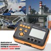 VC60B LCD Digital Megohmmeter Insulation Resistance Tester MegOhm Meter 200MΩ