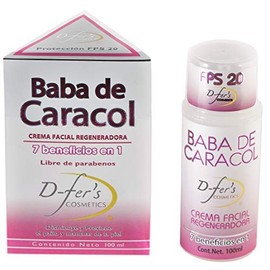 Crema Facial Regeneradora, Baba de Caracol - 100 ml