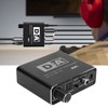 Digital to Analog Fiber Converter Volume Adjustment Coaxial to 5.1