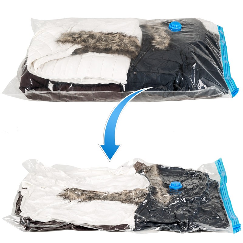 TecTake 402525 Vacuum Storage Bag Clothes Bag Various Quantities and