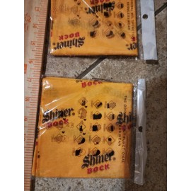 Shiner Lot Of 2 Shiner Bock Beer Ski Scarf Bandana Balaclava Brewery Brewery Texas