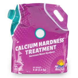 TropiClear Pool Calcium Hardness Increaser – Prevents Surface Damage & Scaling in Pools; Protects Equipment & Walls with Fast Acting Pool Calcium Hardness Increaser for Swimming Pools (8 Lbs)
