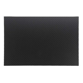 3K Carbon Fiber Sheet 200x300mm Plain Matt 0.5-5mm Thickness (Black, 4mm)