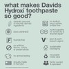 Davids Hydroxi Fluoride Free Nano Hydroxyapatite Toothpaste for Remineralizing Enamel