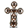 Rustic Southwestern Scroll Art Tuscan Fleur De Lis Emblems Wall