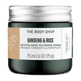 The Body Shop Ginseng & Rice Polishing Mask, Revitalizing, 75ml