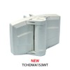 D&D Technologies TCHDMA1S3WT TruClose Multi-Adjust Heavy Duty S3 Gate Hinge,