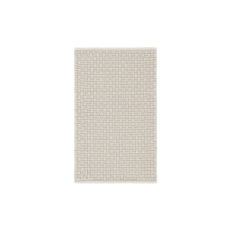 Jotex Bath Mat, Polyester, Natural White, 50 x 80 cm,