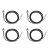 4 Sets Inductive Proximity Switch 8mm Diameter NPN Output 3