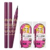 Heroine Make Smooth Liquid Eyeliner N 0.4ml, deep black, 2 pcs / 히로인메이크 스무스 리퀴드 아이라이너 N 0.4ml, 딥블랙, 2개