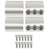 KUAFU Split Collar Tube Clamp Compatible with 1-5/8” OD Weldable