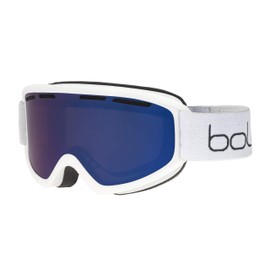 bollé - FREEZE PLUS White Matte - Bronze Blue Cat 3, Ski Goggles, Medium, Unisex Adult