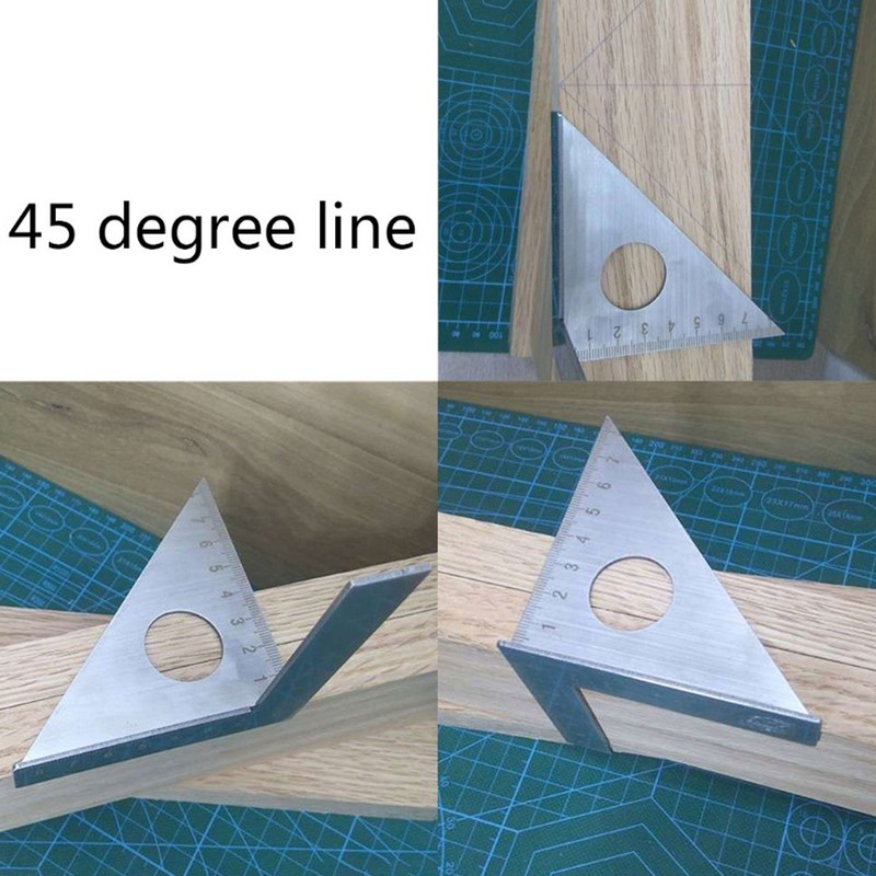Carpenter Angle Ruler Carpentry Corner 45 90 Degree Right Angle