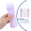 3pcs Small Containers Applicator Bottle with Comb Oil Bottles for