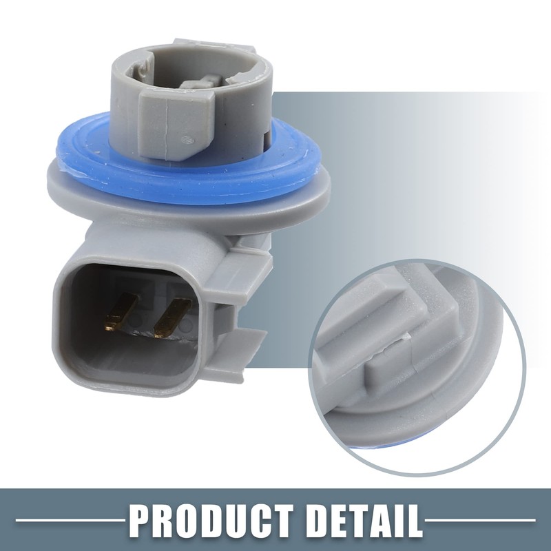 A ABSOPRO License Plate Light Socket Wiring Harness Plug Connectors