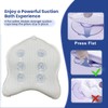 Luxury Bath Pillow - Extra Thick 5D Mesh, Neck &