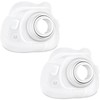 Vovoir 2 Packs Replacement Cushion for Airfit F40, Compatible with