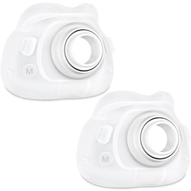 Vovoir 2 Packs Replacement Cushion for Airfit F40, Compatible with Original F40 Full Face CPAP Mask，Reliable Seal & Perfect Fit，Soft & Durable Replacement (Medium)