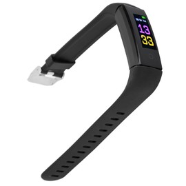 Sports Bracelet Watch Multifunction Pedometer Smartband Healthy Fitness Management USB ChargingBlack