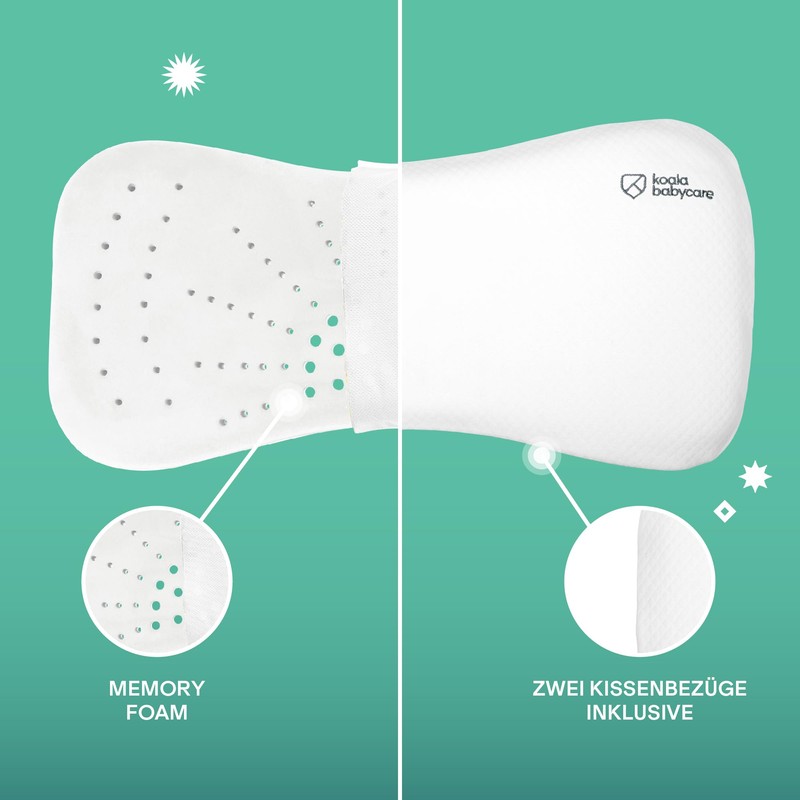 Orthopaedic Baby Pillow It Prevent Plagiocephaly - Koala Babycare® -