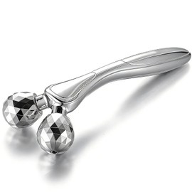 BOJNGEWIN Beauty Facial Roller, Y-Shaped Beauty Roller, Massage Roller, Small Face Roller for Face & Body, Waterproof