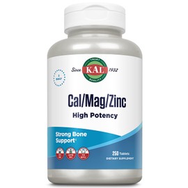 KAL CalMagZinc Tablets, 100040015 mg, 250 Count by Kal                                                                                                