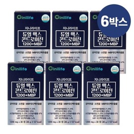 Genie Life Dual Max Chondroitin 1200MBP 6 boxes / 지니라이프 듀얼 맥스 콘드로이친1200MBP 6박스