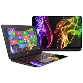 MightySkins Skin Compatible with HP OMEN Laptop 15t (2016) wrap Cover Sticker Skins Bright Smoke