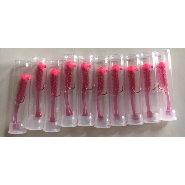 Cubby NEW CUBBY MIni-Mite 1/32oz Jig 20PK REFILL Pink/Purple 1410
