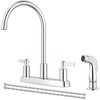 GBBNE Kitchen Faucet with Sprayer 2 Handle Kitchen Sink Faucets