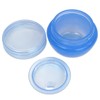 Beauticom® (10G (6 Pieces), Blue) Frosted Container Jars with Inner
