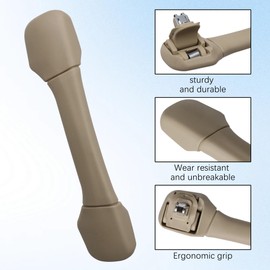 shtuomoland Interior Roof Grab Handle Beige Fit for Lexus IS250 IS350 ES350 RX350 RX450h 2006-2015, Replace 74610-53030-B0,Roof Pull Grab Handle
