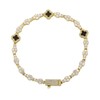 YOSZO 14K Golden Plated Clover Bracelet for Women Lucky Bracelet