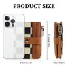 MAIITRIP Small Checkered Wallet for Women,RFID Blocking PU Leather Bifold