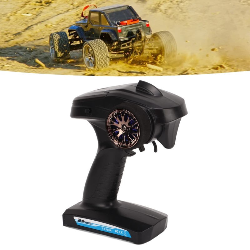 BuyWeek RC Transmitter Receiver, 2.4G 3 Channel Remote Control Car