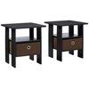 Furinno Andrey Set of 2 End Table / Side Table