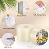 FIFIFO Transparent Window Weather Sealing Tape，2-Inch x 55 Yards Window