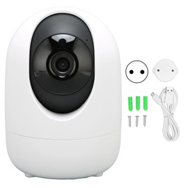 Security Baby Pet Camera AI Motion Detection Alarm Infrared Night Vision 2 Way Audio Cloud Storage 110‑240V for Home EU Plug