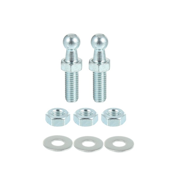 X AUTOHAUX 10mm Car Strut Ball 5/16-18 Thread 3/4" Long