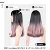 TefuRe C-8200BLK-A-PNK Long Straight Wig