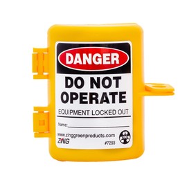 ZING 7293 USA Made Lockout Tagout, Forklift Propane Tank, Recycled Plastic