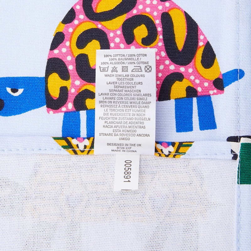 Ulster Weavers Cotton Tea Towel, 100%, Blue, One Size