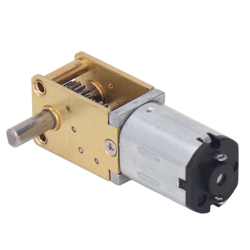 DC 12V Worm Gear Motor Low Speed Single Shaft Micro