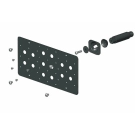 Sold by eAccessoriesUsa Front Bumper Tow Hook License Plate Tag Mount Bracket For VW Jetta GLI 2015-2018